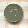 25 эре. Швеция 1955г