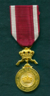 Золотая медаль Ордена Короны
Бельгия