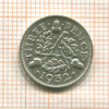 3 пенса. Великобритания 1932г