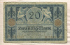 20 марок. Германия 1915г