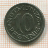 Нотгельд. 10 пфеннигов. Аахен 1920г