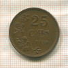 25 сантимов. Люксембург 1930г