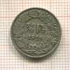 1/2 франка. Швейцария 1929г