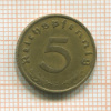 5 пфеннигов. Германия 1937г