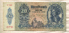 20 пенгё. Венгрия 1941г