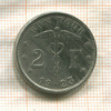 2 франка. Бельгия 1923г