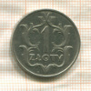 1 злотый. Польша 1929г