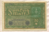 50 марок. Германия 1919г