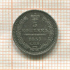 5 копеек (деформация небольшой след от удара над "КЪ") 1853г