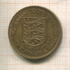 1/12 шиллинга. Джерси 1960г