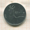 1 сантим. Андорра 2002г