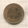 4 пфеннига. Германия 1932г