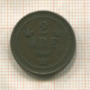 2 эре. Швеция 1907г