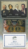 Набор долларов США. ПРУФ 2010г