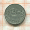 2 франка. Бельгия 1944г