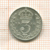 3 пенса. Великобритания 1916г