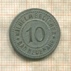 Нотгельд. 10 пфеннигов. Германия. Бад-Нойенар