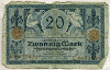 20 марок. Германия 1915г