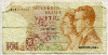 50 франков. Бельгия 1966г