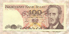 100 злотых. Польша 1986г