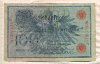 100 марок. Германия 1908г