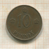 10 пенни. Финляндия 1919г