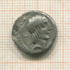Денарий. Римская Республика. L. Calpurnius Piso Frugi. 90 г. до н.э.