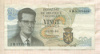 20 франков. Бельгия 1964г