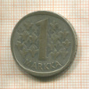 1 марка. Финляндия 1966г