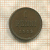 1 пенни 1909г