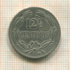 12 1/2 сантимов. Венесуэла 1943г