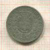 1 лира. Италия 1863г