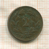 2 раппена. Швейцария 1914г