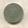 10 пфеннигов. Германия 1900г