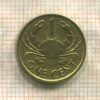 1 цент. Сейшелы 2004г
