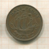 1/2 пенни. Великобритания 1945г