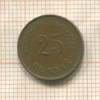 25 пенни. Финляндия 1942г