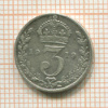 3 пенса. Англия 1919г