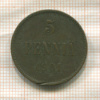 5 пенни 1901г