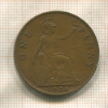 1 пенни. Великобритания 1936г