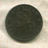 2 сентаво. Аргентина 1890г