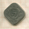 5 центов. Нидерланды 1938г