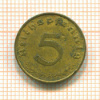 5 пфеннигов. Германия 1937г