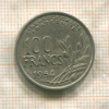 100 франков. Франция 1954г