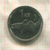 1 крона. Исландия 2011г