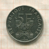 5 франков. Франция 1989г
