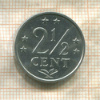 2 1/2 цента. Нидерландские Антильские острова 1981г