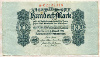 100 марок. Германия 1922г