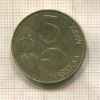 5 марок. Финляндия 1993г