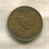1 фартинг. Великобритания 1945г
